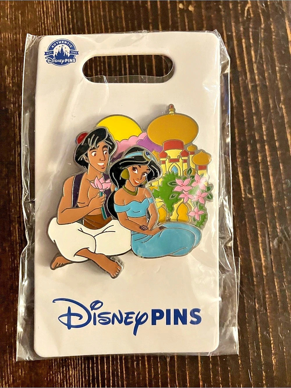 Disney Pins Aladdin Jasmine Pin Pack NWT